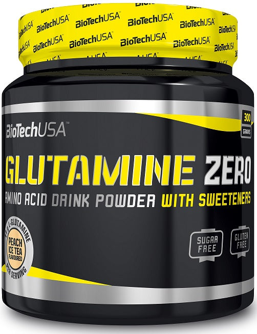 Glutamine Zero, Peach Ice Tea - 300g