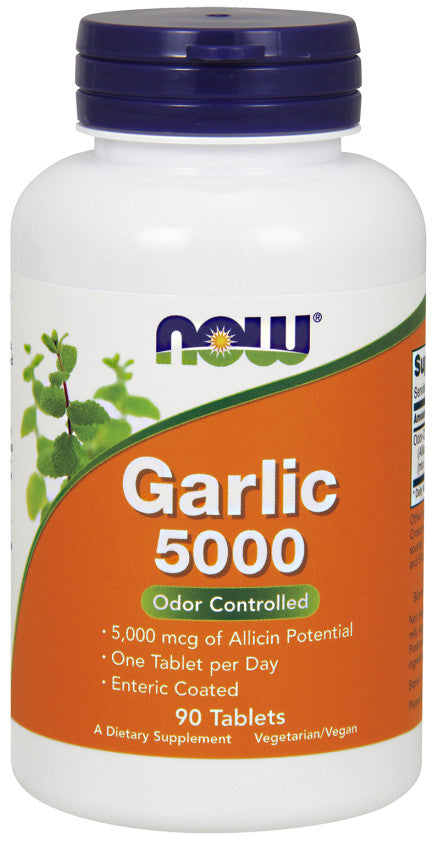 Garlic 5000, Odor Controlled - 90 tablets