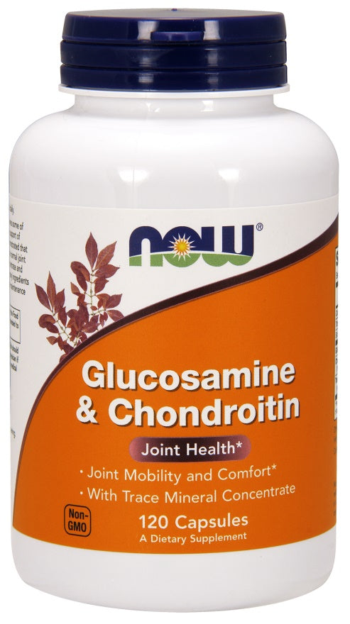Glucosamine & Chondroitin with Trace Mineral Concentrate - 120 caps