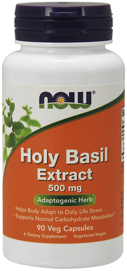 Holy Basil Extract, 500mg - 90 vcaps