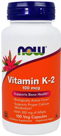 Vitamin K-2, 100mcg - 100 vcaps