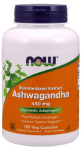 Ashwagandha Extract, 450mg - 180 vcaps