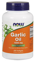 Garlic Oil, 1500mg - 250 softgels