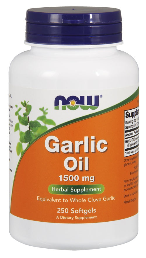 Garlic Oil, 1500mg - 250 softgels