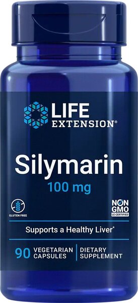 Silymarin, 100mg - 90 vcaps