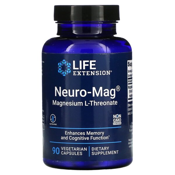 Neuro-Mag Magnesium L-Threonate - 90 vcaps