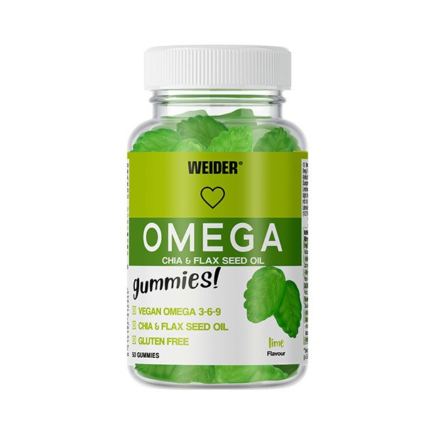 Omega Gummies, Lime - 50 gummies
