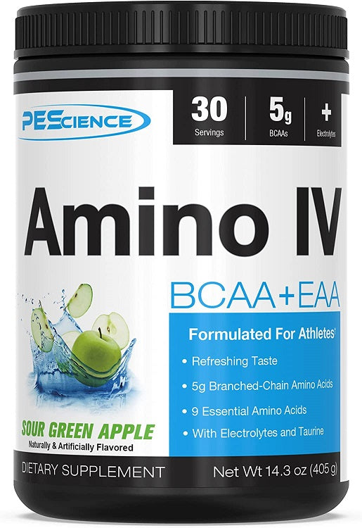 Amino IV, Sour Green Apple - 405g