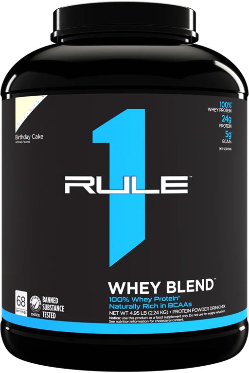 R1 Whey Blend, Birthday Cake - 2240g