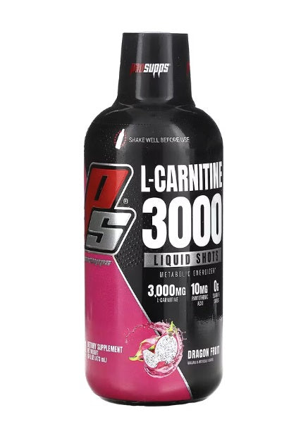L-Carnitine 3000, Dragon Fruit - 473 ml.