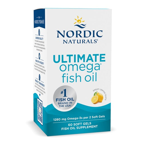 Ultimate Omega, 1280mg Lemon (EAN 768990891090) - 60 softgels