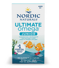 Ultimate Omega Fish Oil Junior, 680mg Strawberry - 90 mini softgels