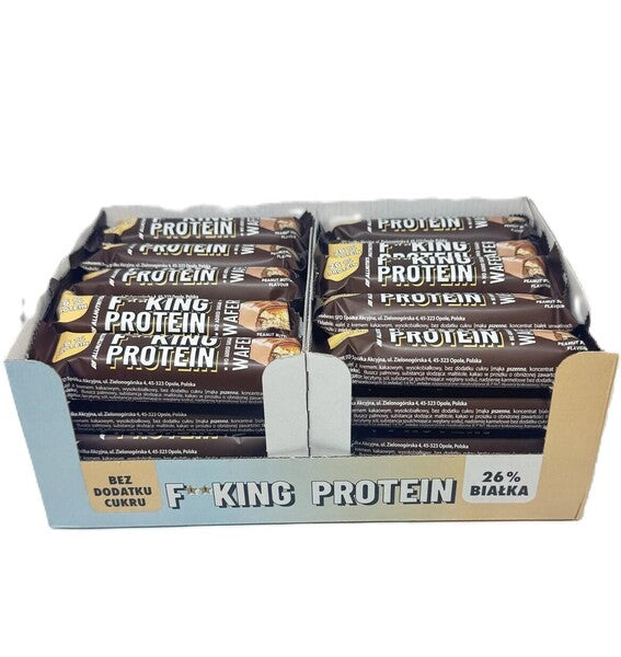 Fitking Protein Wafer, Peanut Butter - 40 x 39g