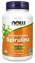 Spirulina, 500mg - 200 tabs