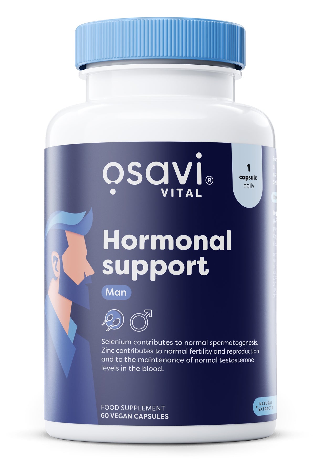 Hormonal Support Man - 60 vegan caps