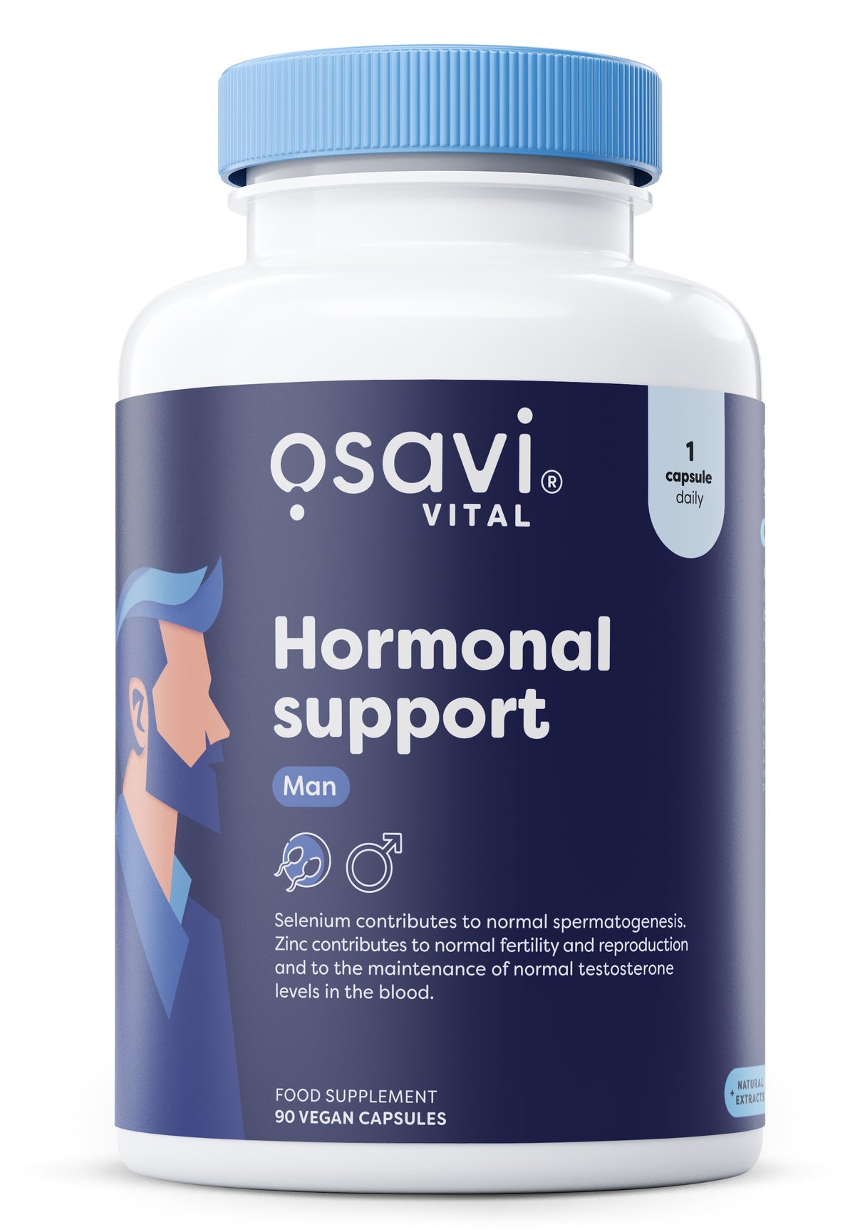 Hormonal Support Man - 90 vegan caps