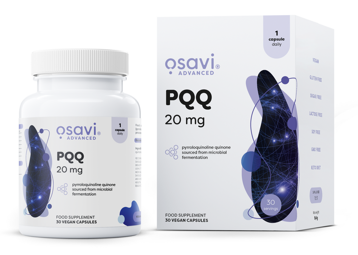 PQQ, 20mg - 30 vegan caps