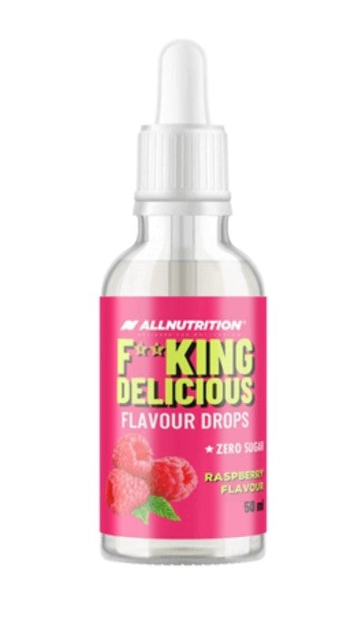 Fitking Delicious Flavour Drops, Raspberry - 50 ml.