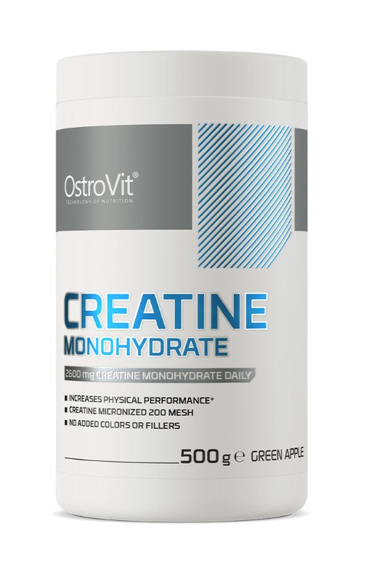Creatine Monohydrate, Green Apple - 500g