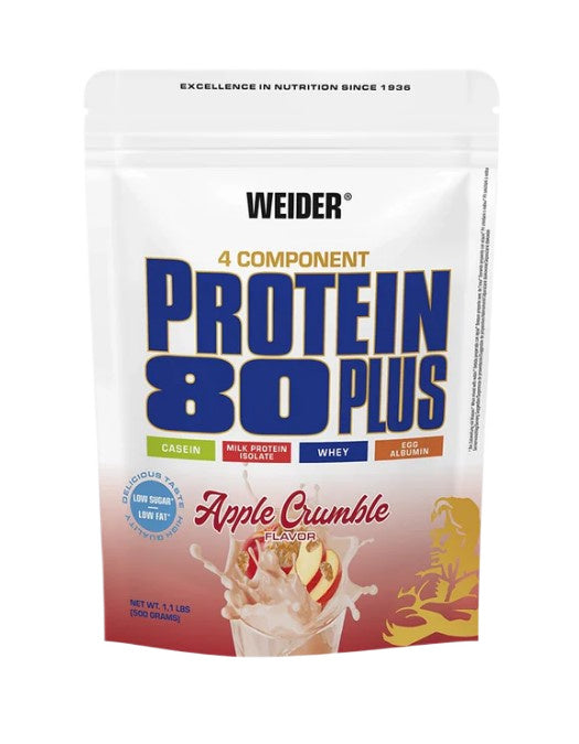 Protein 80 Plus, Apple Crumble - 500g