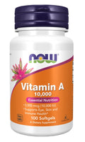 Vitamin A, 10 000 IU - 100 softgels