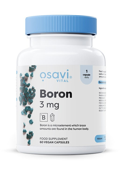 Boron, 3mg - 60 vegan caps