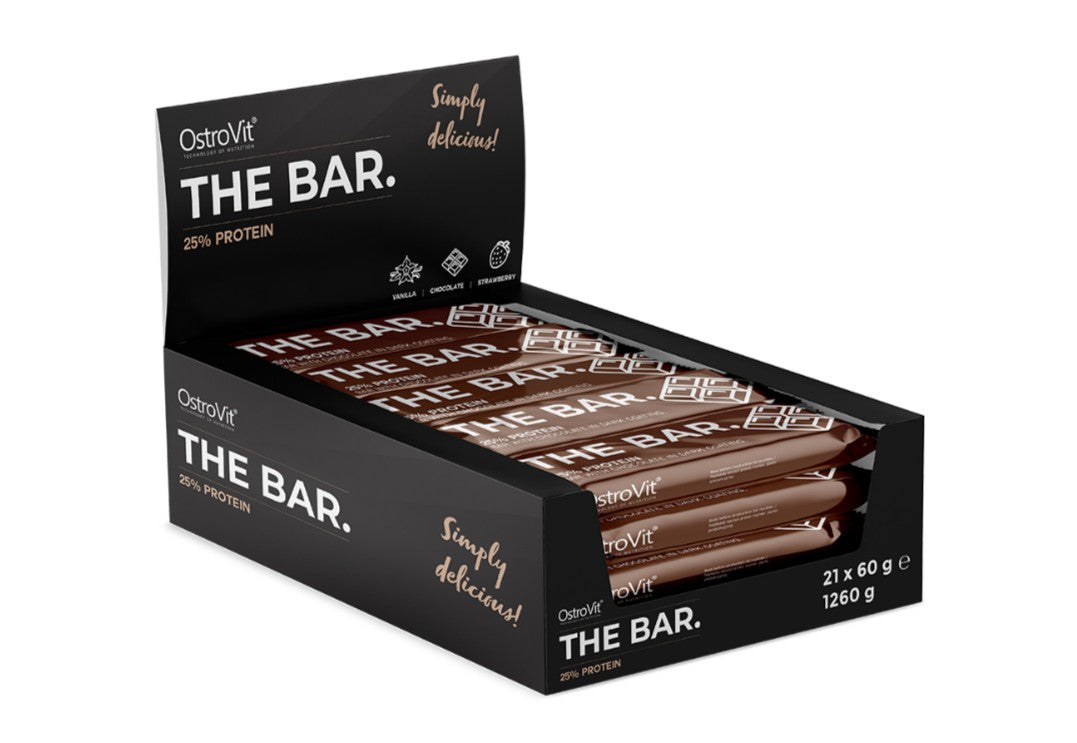 The Bar 25% Protein, Chocolate - 21 x 60g