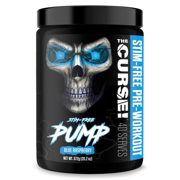 The Curse! Stim-Free Pump, Blue Raspberry - 572g