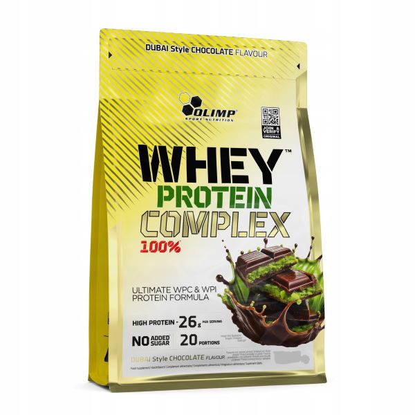 Whey Protein Complex 100%, Dubai Style Chocolate - 600g