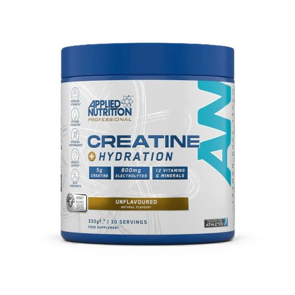 Creatine + Hydration, Unflavoured - 330g