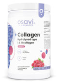 Collagen Hydrolysed Type I & III, Raspberry - 660g