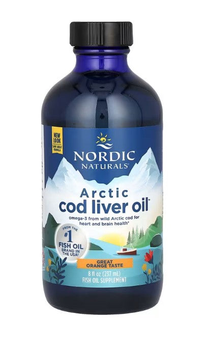 Arctic Cod Liver Oil, 1060mg Orange - 237 ml.