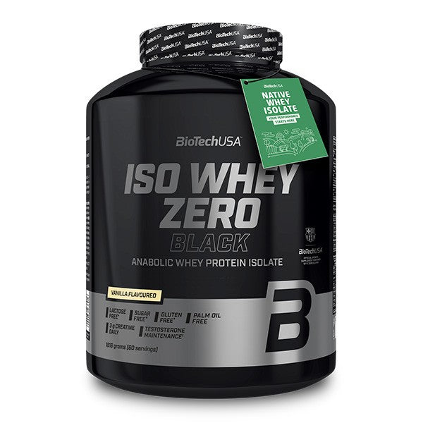 Iso Whey Zero Black, Vanilla - 1816g