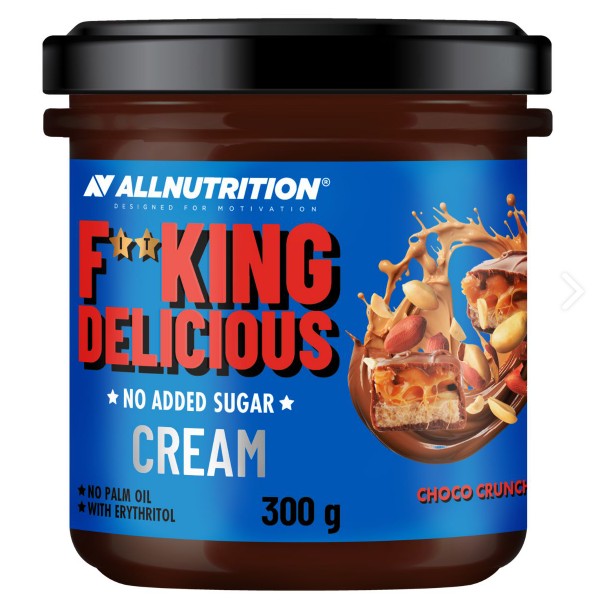 Fitking Delicious Cream, Choco Crunch - 300g