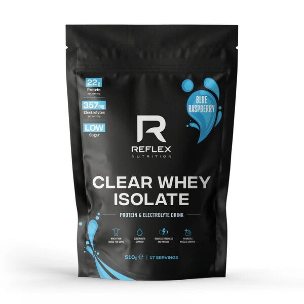 Clear Whey Isolate, Blue Raspberry - 510g
