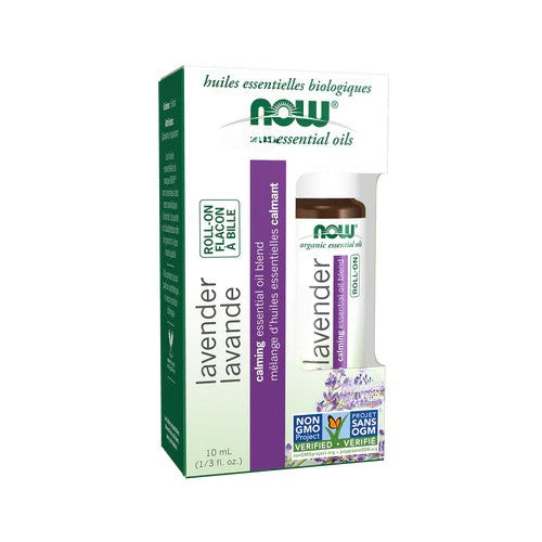 Essential Oil Roll-On, Lavender - 10 ml.