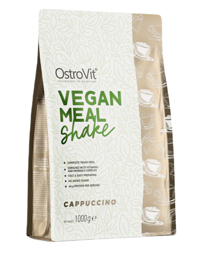 Vegan Meal Shake, Cappuccino - 1000g
