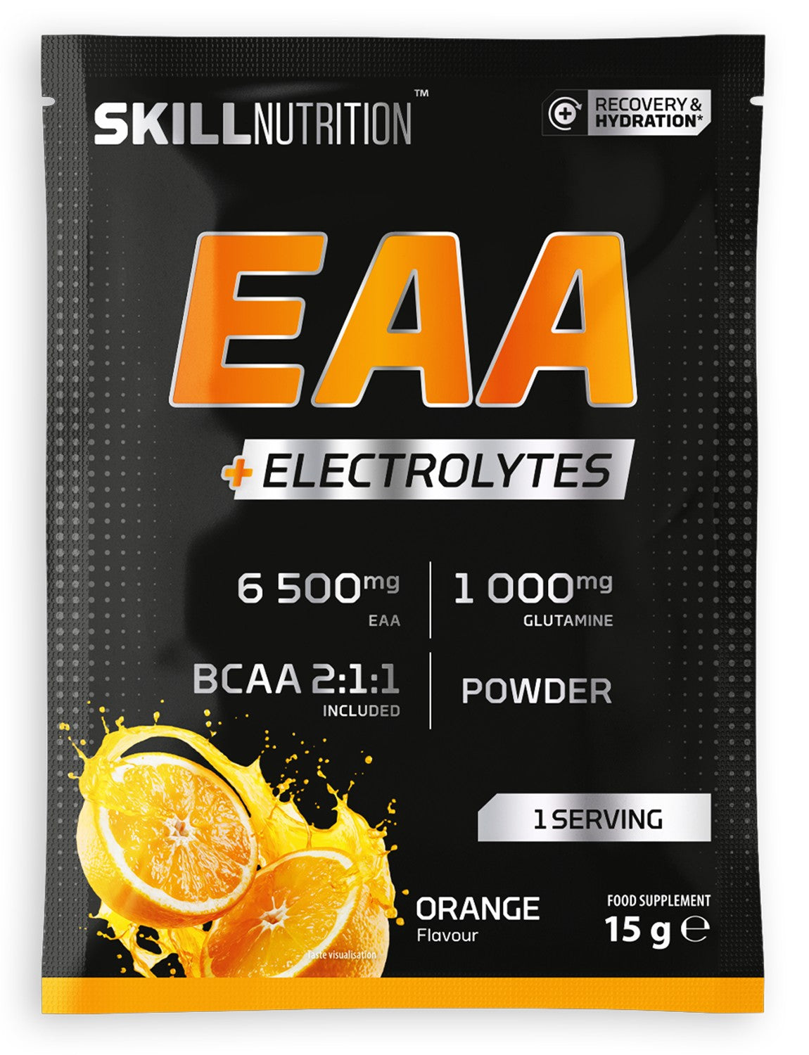 EAA + Electrolytes, Orange  - 15g (1 serving)
