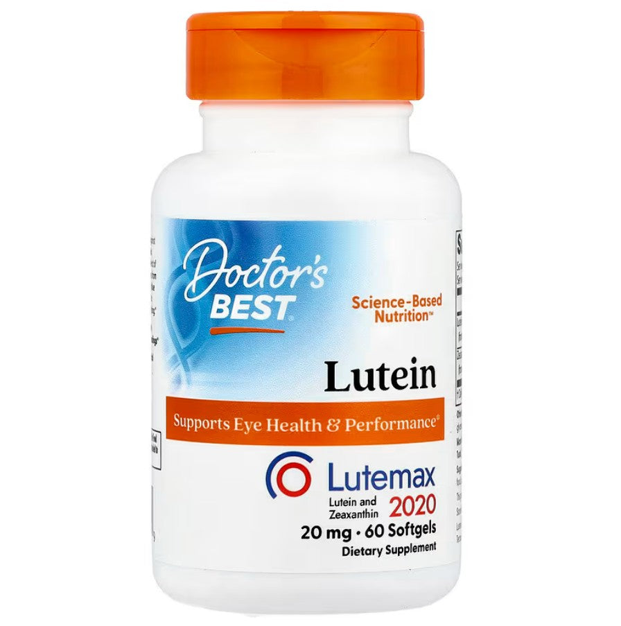 Lutein with Lutemax, 20mg - 60 softgels