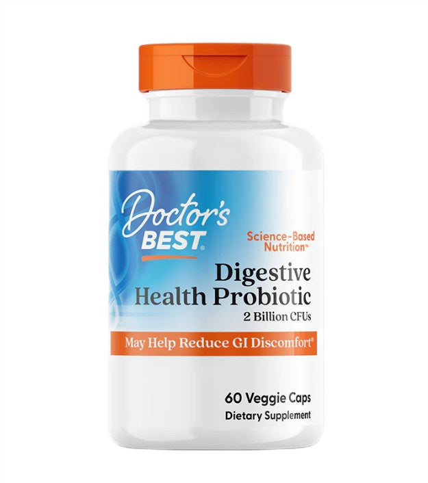 Digestive Health Probiotic 2 Billion with LactoSpore - 60 vcaps