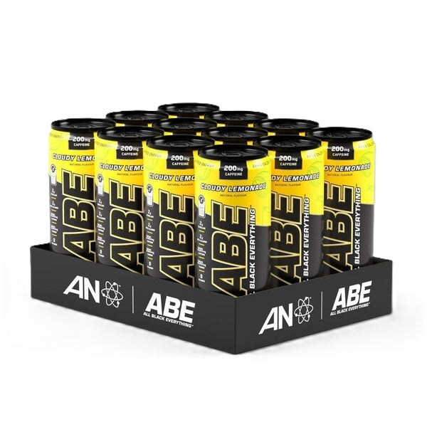 ABE Energy + Performance Cans, Cloudy Lemonade - 12 x 330 ml.