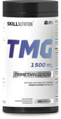TMG Trimethylglycine, 1500mg - 180 vegan caps