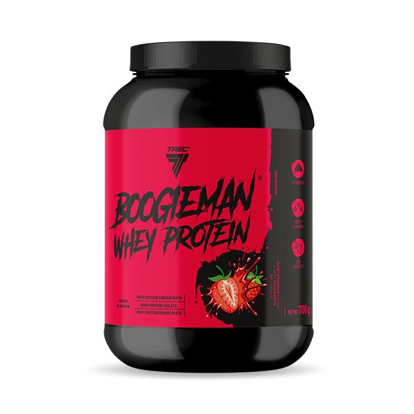 Boogieman Whey Protein, Bloody Strawberry - 700g